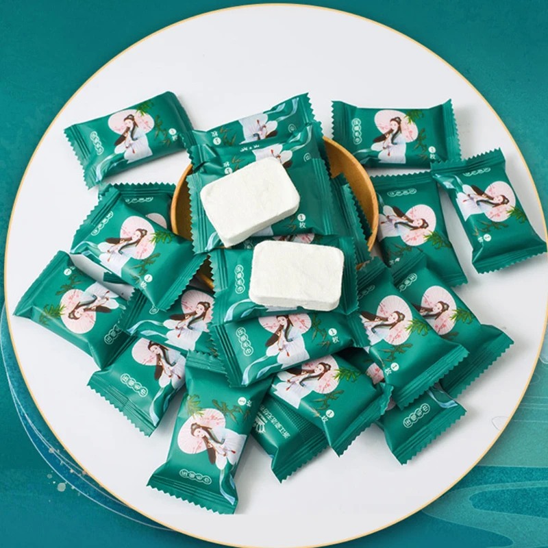 Chinese Style Disposable Compressed Towels 20Pcs/bag Disposable Towel for Travel