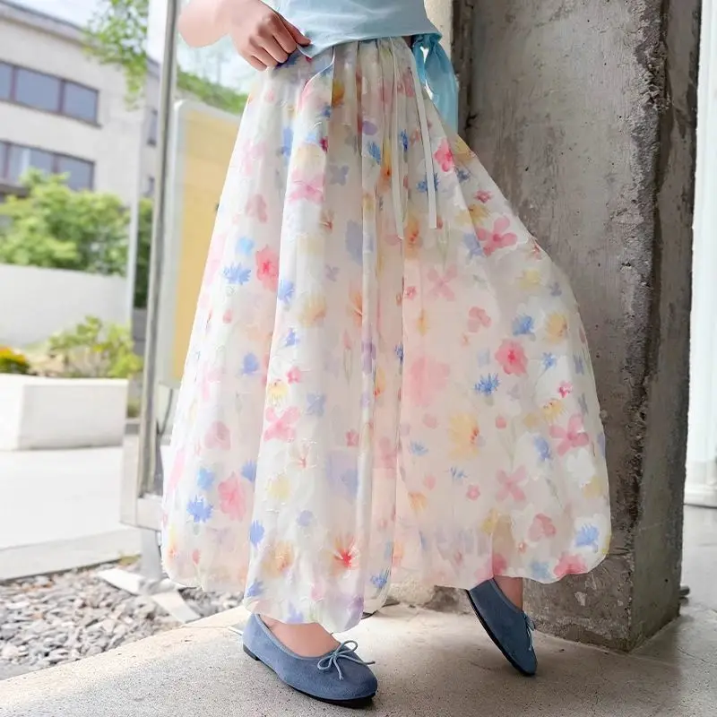 Girls' Summer Clothes Girls' Set Child House Clothing T-shirts for Children Teenagers Cotton Kids Girl Children's Girly Sets Top - 6