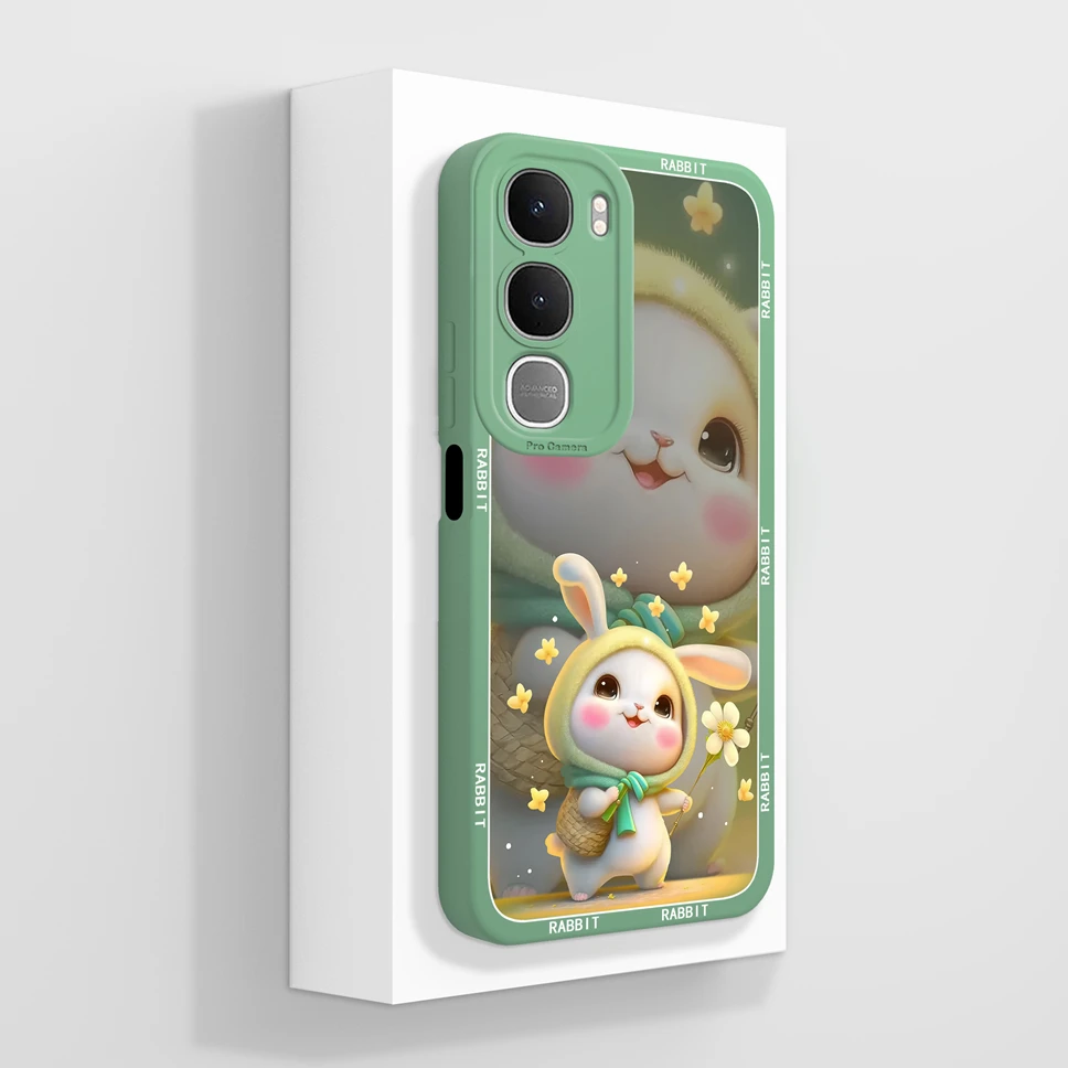 Retro Butterfly Pattern Soft Liquid Silicone Full Coverage Phone Case - Anti-Drop Cover