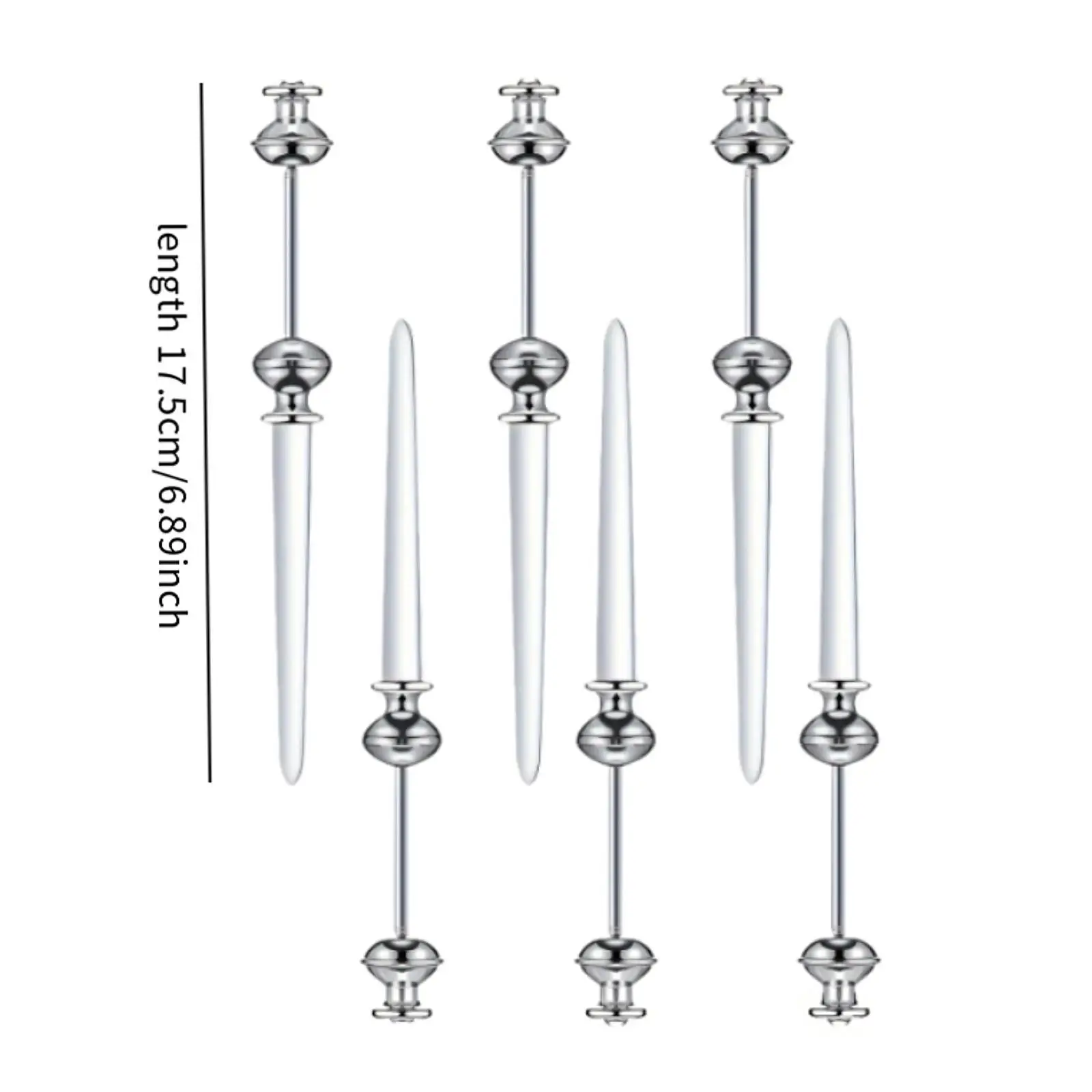 6x Letter Opener Letter Opening Tool Desk Ornament Smooth School Work Manual Opener Knife Envelope Slitter Express