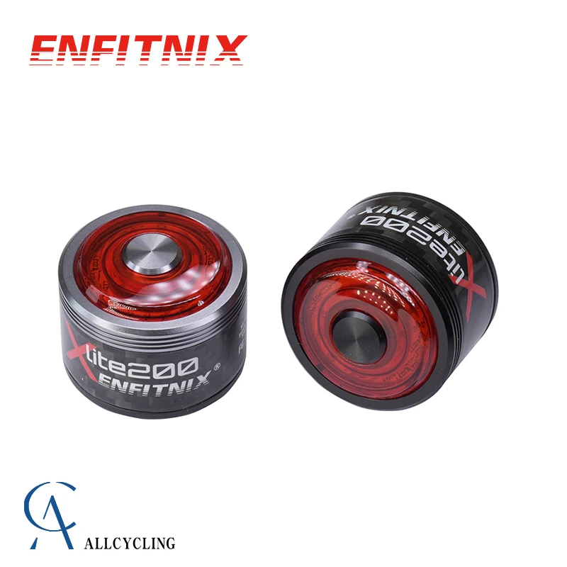 Enfitnix Xlite200 Ultra Bright Carbon Fiber Smart Tail Light
