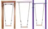 Wood Garden Tree Swing Seat With Rope Children Kid Toy Outside Playground Park 1
