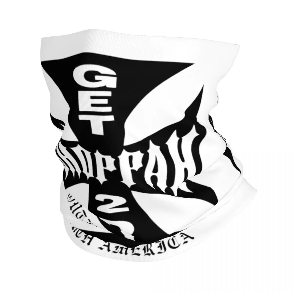 

GET 2 DA CHOPPAH Bandana Neck Gaiter West Coast Chopper Balaclavas Face Mask Scarf Cycling Outdoor Sports Adult Breathable