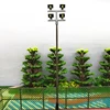 4 PCS HO Scale Model Lighting Tower,Tower Lights Model Lights Layout Lamppost For Train/Garden/Playground/Stadium 5