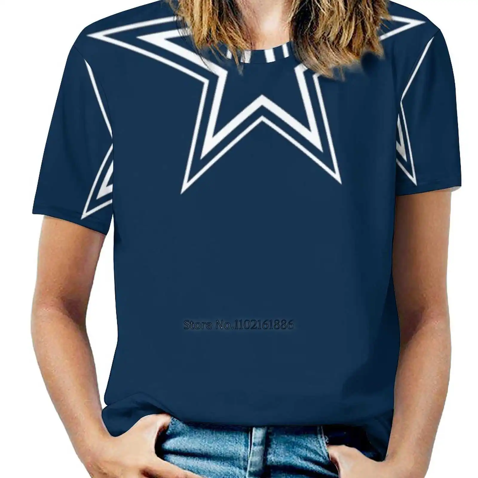 Cowboy - Dallas Women'S Clothing V-Neck Tops Zipper Tee Ladies Casual Sexy  T-Shirt Logo Y2K Clothes T-Shirts T-Shirts - AliExpress