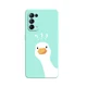 Cute Duck Cyan