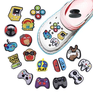 game series Charms Accessories PVC Shoe Decoration ghost For clog accessories  for Croc jibz unisex kids gift