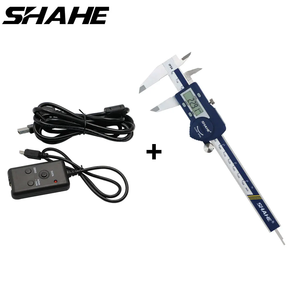 150 mm Digital Caliper Stainless Steel with USB Data Cable Micrometer