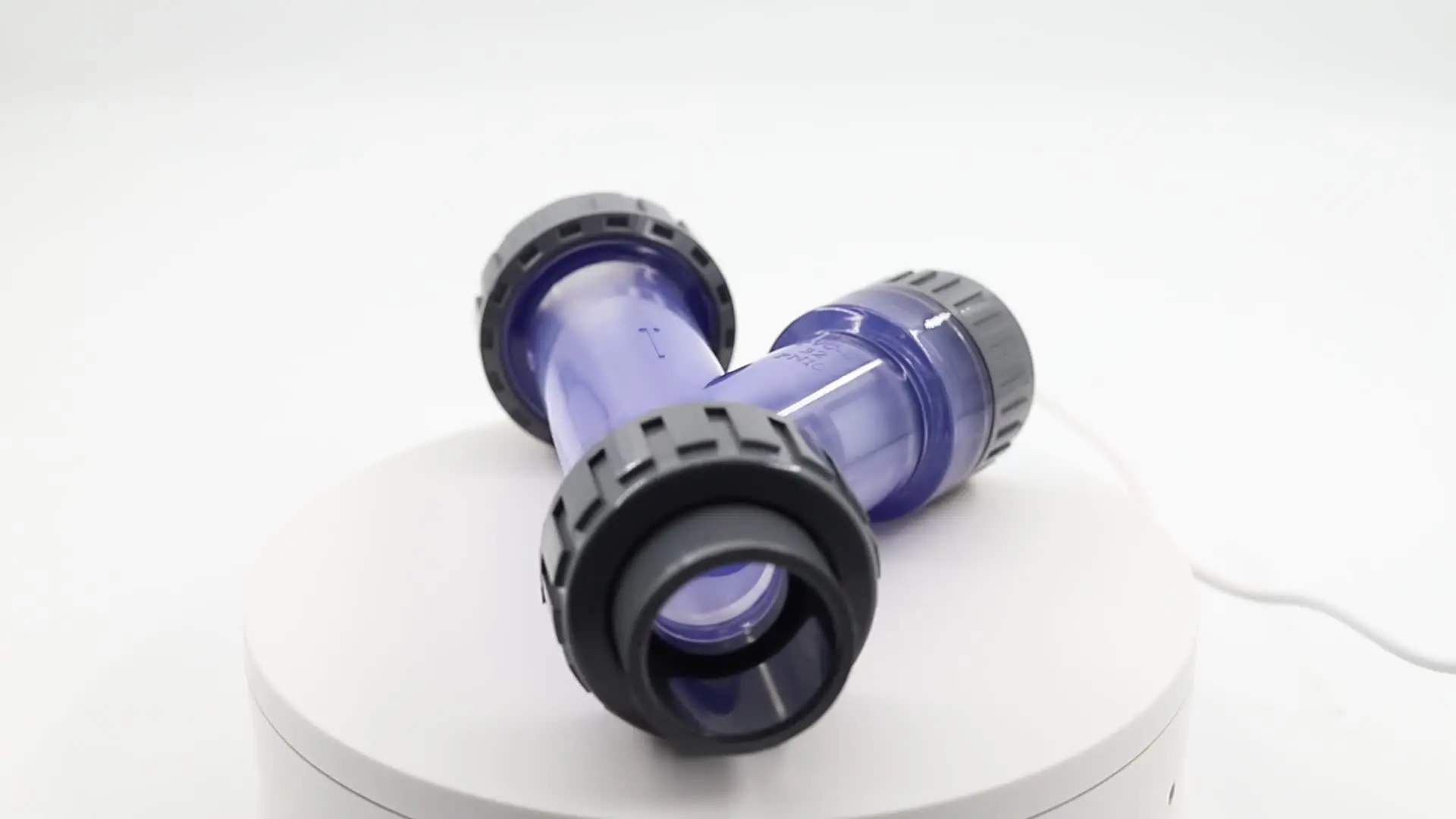 PVC Y-Filter 20-63mm Für Aquarium & Bewässerung - Transparent Mit Einfacher Überwachung