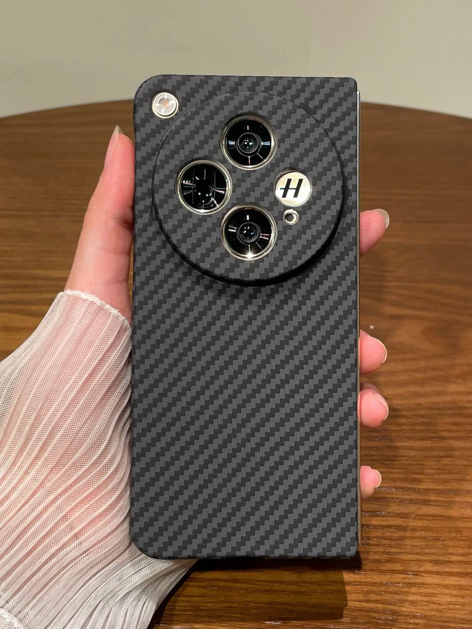 Shockproof Case For OPPO Find N3 Camera Full Protection Carbon Fiber Back Cover for Find N3