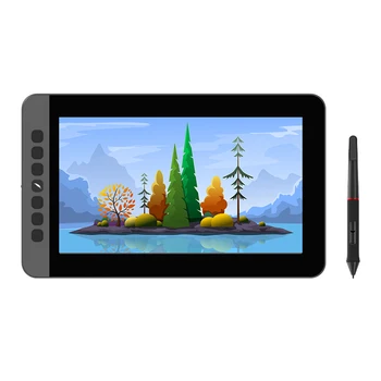 AP1106 LCD Graphics Drawing Tablet Monitor 11.6 Inch Size 1920*1080 Display 8192 Pressure Level Passive Support Windows MacOS