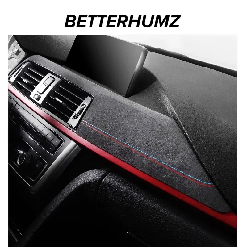 Betterhumz 자동차 센터 콘솔 대시 보드 패널 트림 커버 스티커 BMW F..