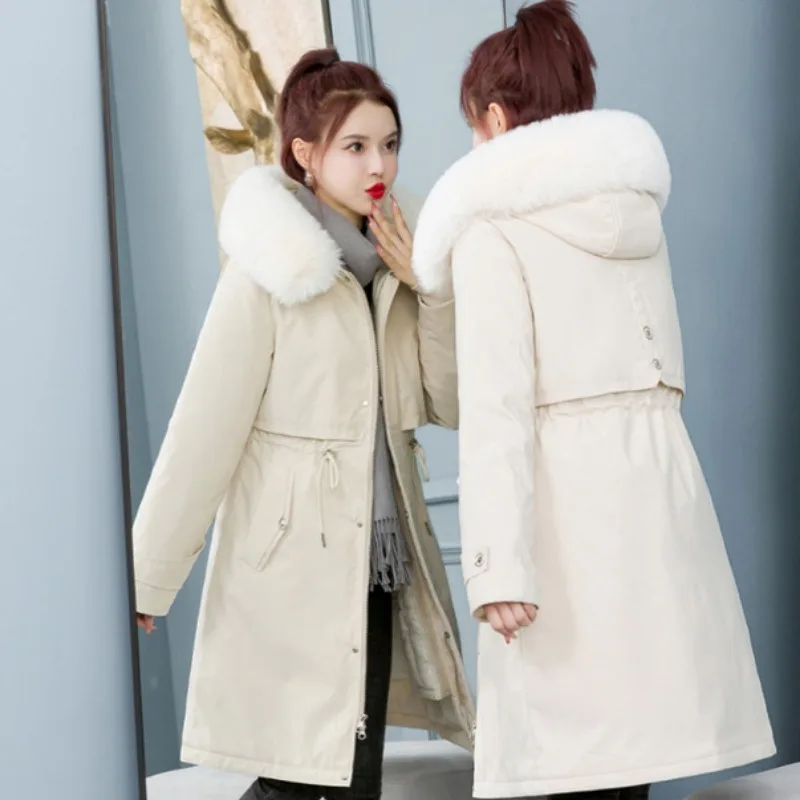 Рисунок 3 - Новинка 2023, женское пуховое пальто из хлопка