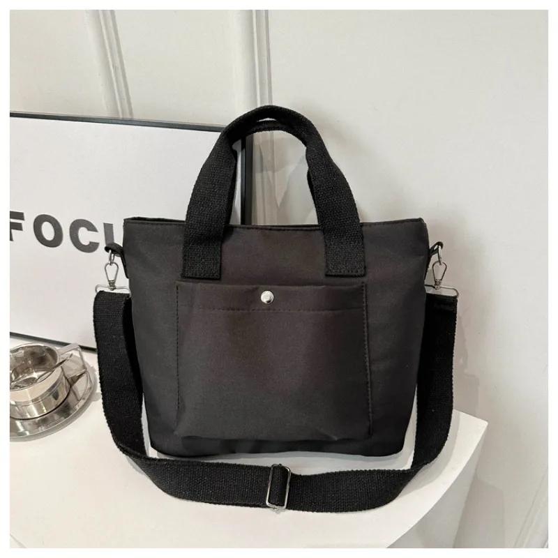 Small Casual Tote Bags Women Shoulder Messenger Bags Korean Canvas Fashion Female Crossbody Bag for Girl 2024 Cloth Handbags 5