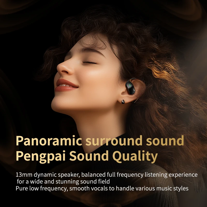 Premium Bluetooth Wireless Sports Earbuds with AI Translation & LCD Touch Screen