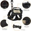 Tactical Cat Harness Leash with 2 Patches Set Puppy Vest For Military Small Dogs Pet Harnesses Working Training Cats Accessories 2