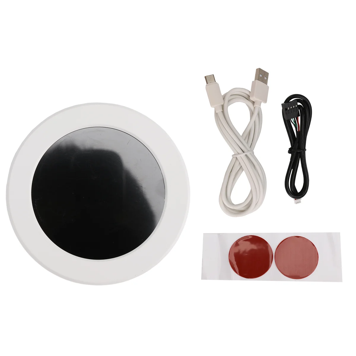 2.1인치 디스플레이 화면 키트 LCD CPU 온도 모니터 PC WhiteJADD용 슈퍼 밝은 백라이트가 있는 실시간 온도 디스플레이