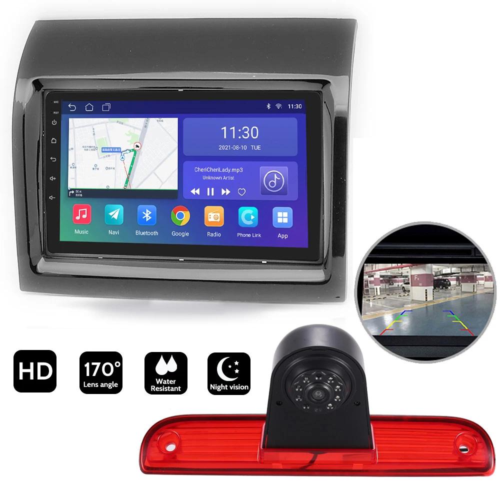 

Android car radio with GPS Navigation+HD reverse camera for Fiat Ducato PEUGEOT Boxer CITROEN Jumper 2007 -2015