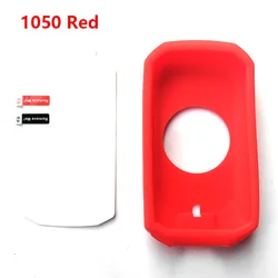 Silicone Rubber Protective Case with Screen Protector (Red)