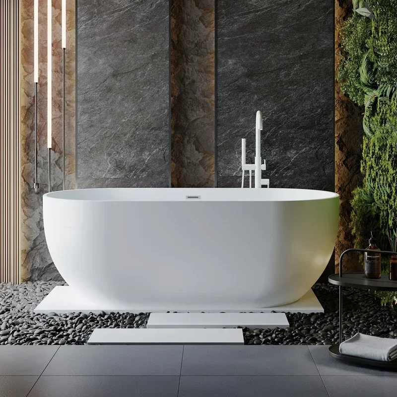 Color seamless acrylic bathtub home bed and breakfast small apartment independent children bath mobile