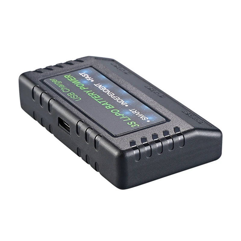 11.1V LI-Po Battery Charger USB Cable Balanced Charger Case for 3S Batteris Lithium Battery Pack LI-Polymer