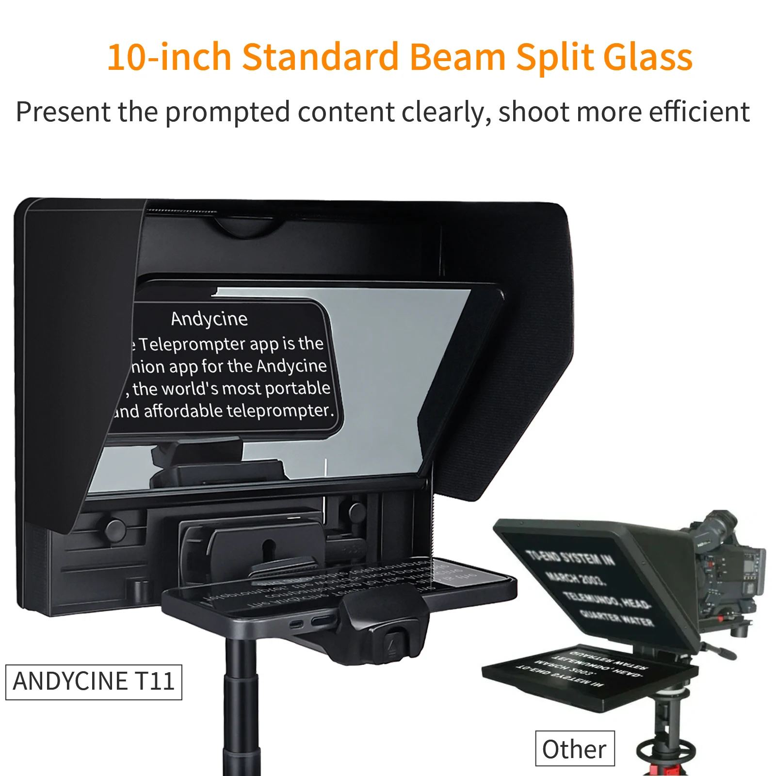 

Телефон Andycine T11 11 для смартфона/DSLR с дистанционным управлением и приложением и переносным чехлом