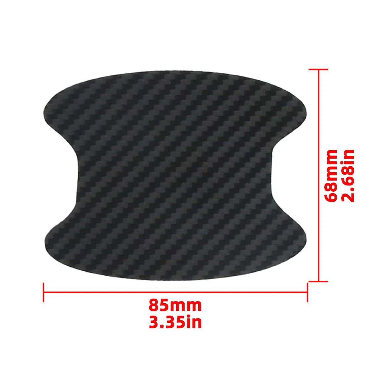 Pellicola Protettiva per Maniglie Auto in 4 Colori, 4 Pezzi, Impermeabile, Antiurto, Alta Qualità, Accessori Decorativi per Auto - Image 2