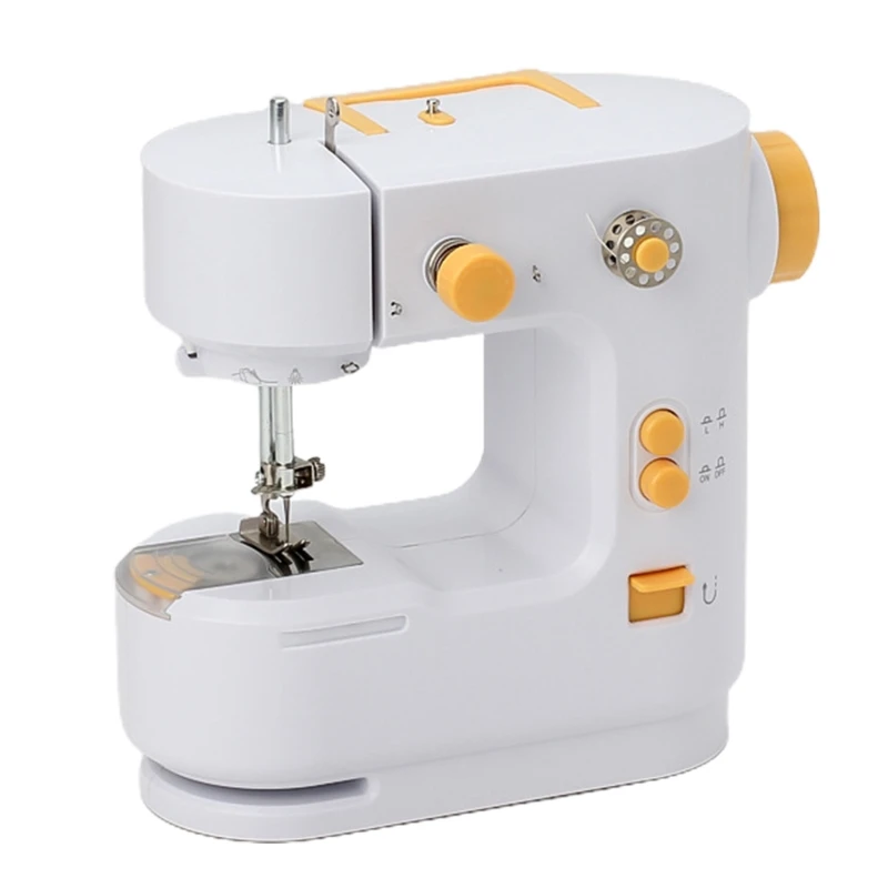 MiniElectronicSewingMachinewithFootPedalTangentKnifeLighting