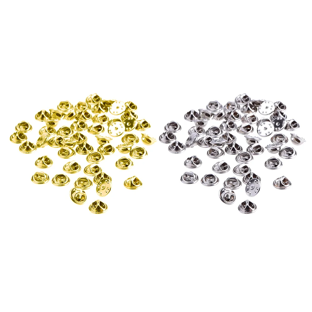 

200 Pcs Pin Backs Replacement Clutch Badge Vintage Small Pins Insignia Clutches