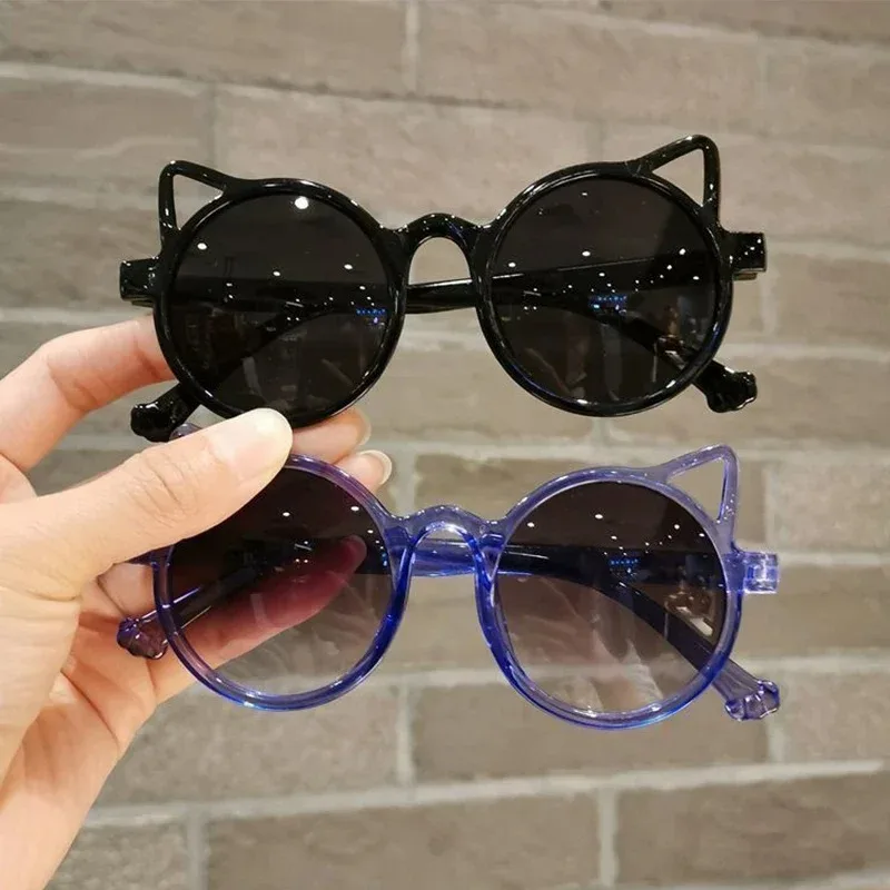 Girls Boys Cute Animal Cartoon Ears Sunglasses Outdoor Sun Protection Children Lovely Vintage Sunglasses Protection Classic Kids S41d5cf32d66a4569b092fc9256c309e22