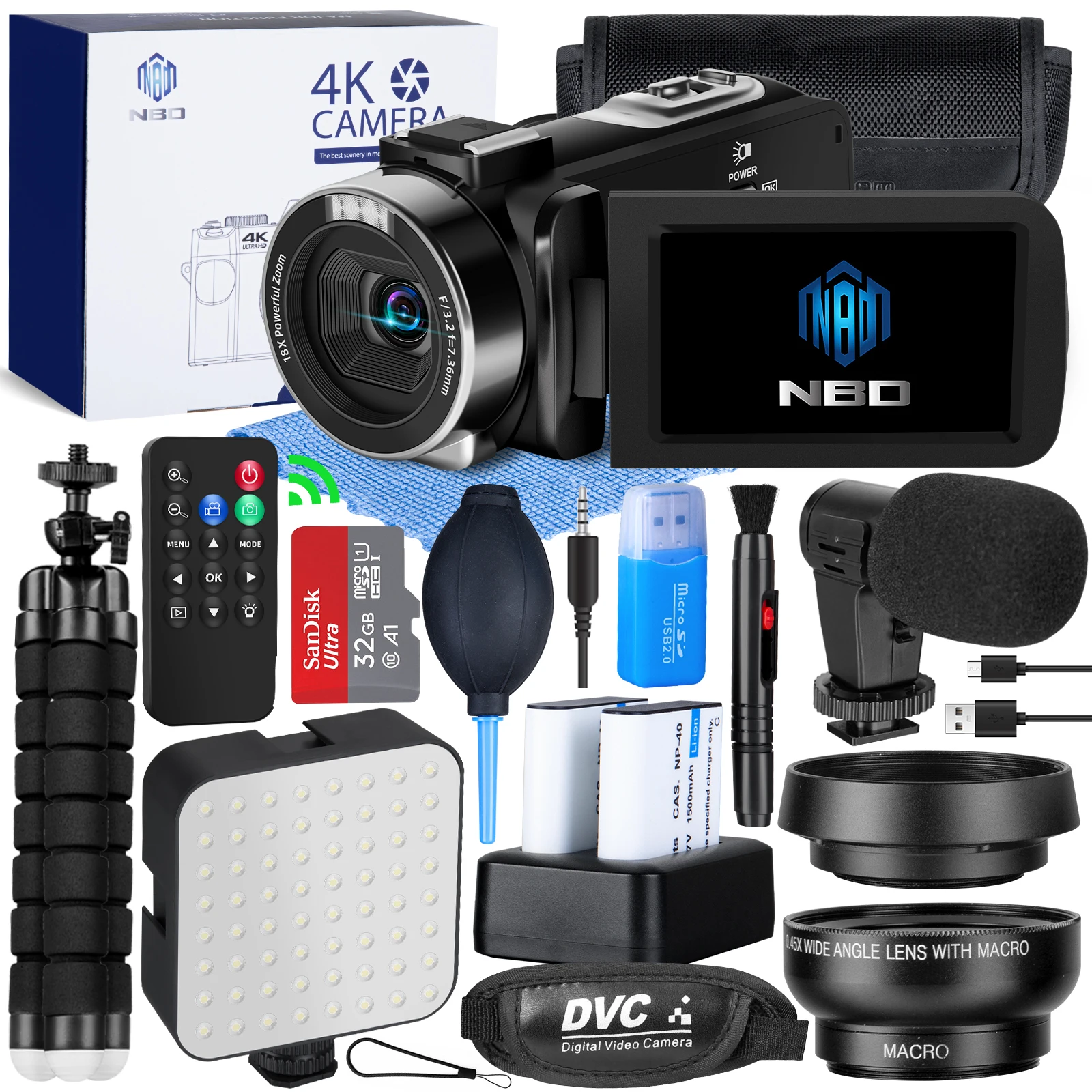 GAnica4KVideoCamera60fps48MPUHDVideoRecordingDigitalCameraWithRemoteControl18X.jpg