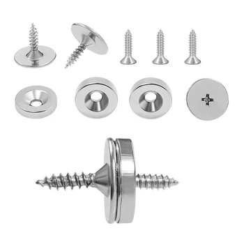 4 Set 15mm Chiusura magnetica per armadio Chiusura per porta dell'armadio Chiusura magnetica per cucina Chiusure per mobili Raccordi hardware
