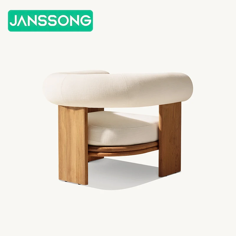 Garden Leisure Comfortable Teak Table And Chairs Set Villa Versatile Wood Furniture Hotel Luxury Waterproof Table And Chair Set