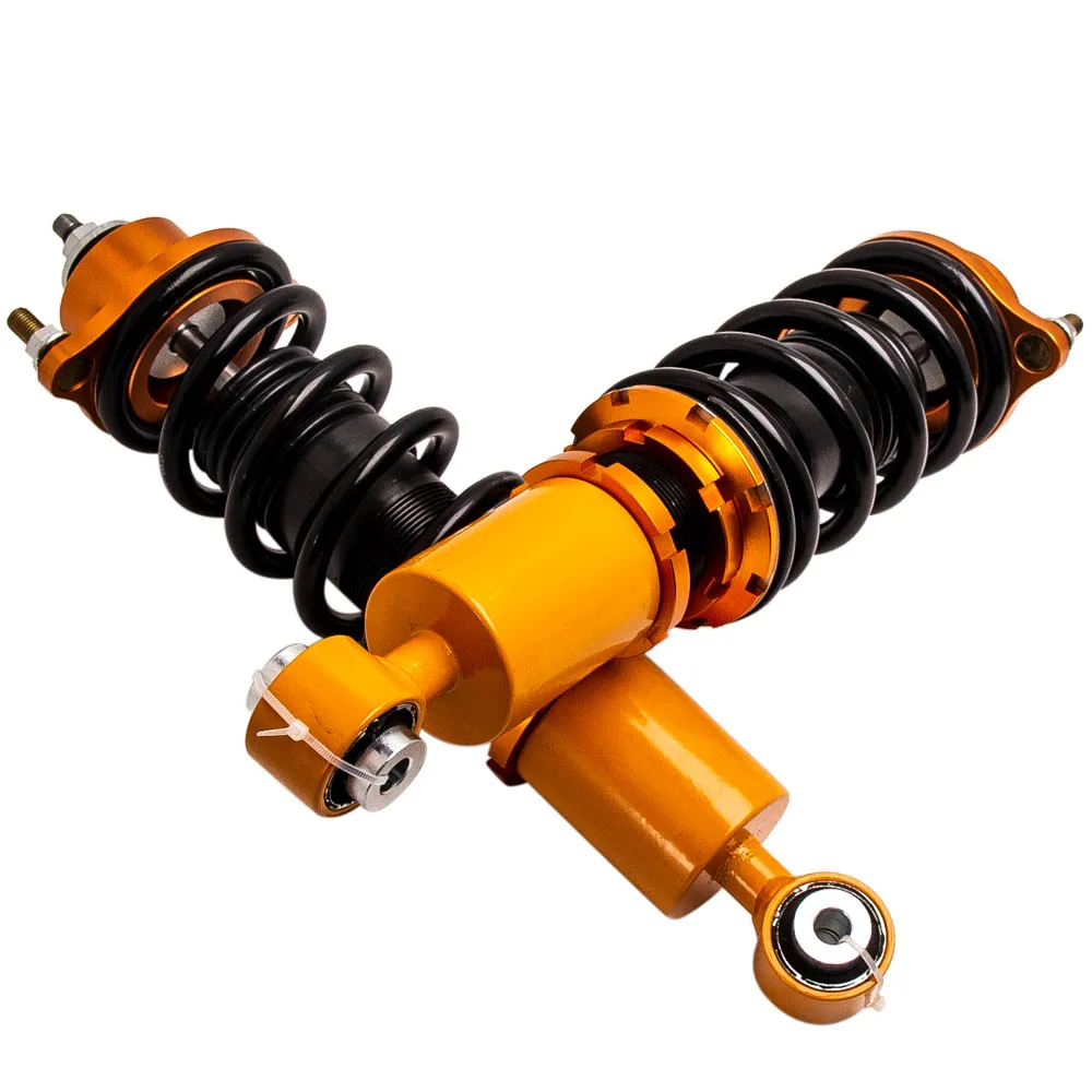 미쓰비시 랜서 에볼루션 MR 세단용 코일오버, 4 문짝 2005-06, 2.0L RDV, 높이 조절 가능, 완충기 스프링