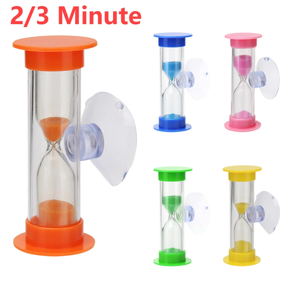 2/3 Minute Colorful Hourglass Sandglass Sand Clock Timers Sand Timer Shower Timer Tooth Brushing Children Home Decors sand timer,liquid hourglass timer,colored hourglass