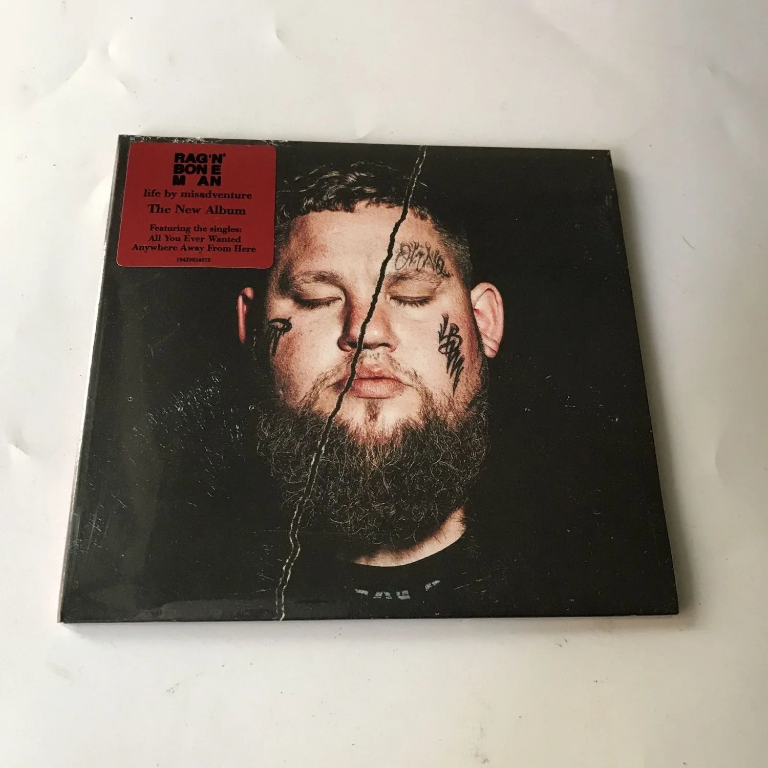 

Альбом Ragn Bone Man Music Compact Disc Life By Misadventure, CD-плеер для косплея, проигрыватель компакт-дисков, музыкальная шкатулка