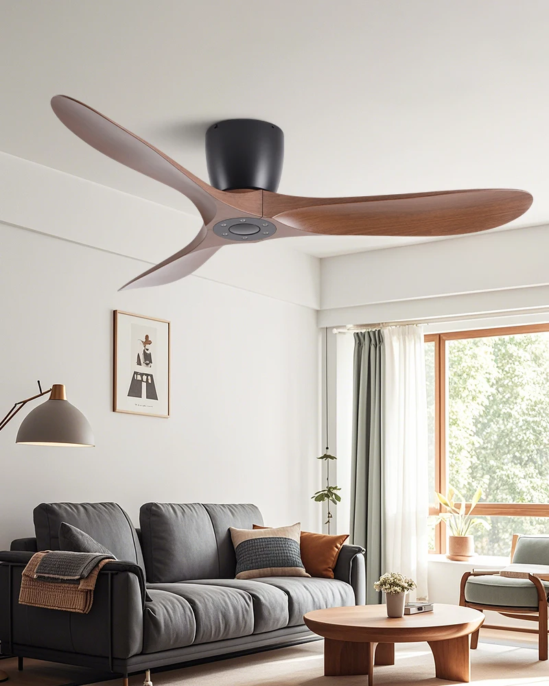 A195 シーリングファンライト 4灯 リモコン式 ファン 省エネ 冷暖房効果