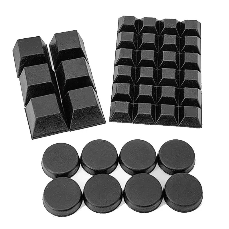 Rubber Furniture Feet Pad Self-adhesive Anti-Slip Pads Protectors Absorber Vibration Absorption Rubber Anti-shock