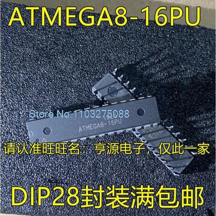 

ATMEGA8A-PU MEGA8A-PU 8L-8PU 8-16PU ATMEGA328P-PU DIP новый оригинальный запасной чип питания