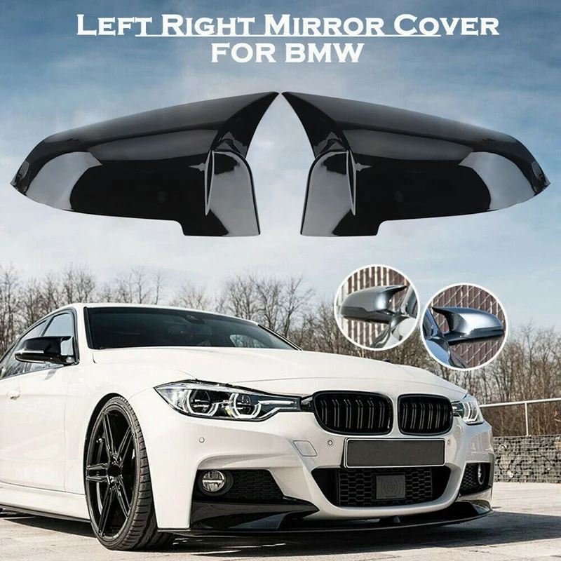 

Зеркальная Крышка для BMW 5 Series F10 F11 F18 2014-2017, ярко-черная