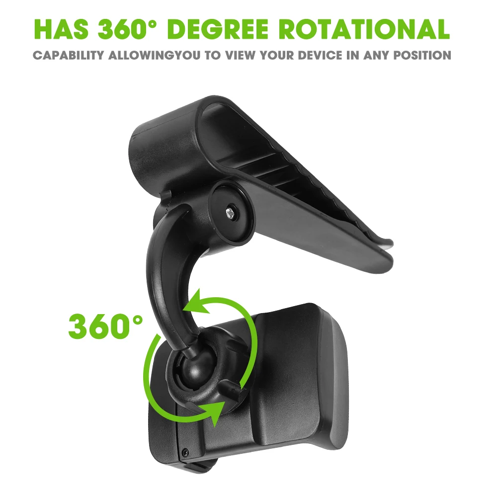 Universal 1080 Rotation Auto Clip Sonnenblende Handy Halter Telefon  Halterung für iPhone 13 12 11 Pro Max Mini samsung Huawei Xiaomi