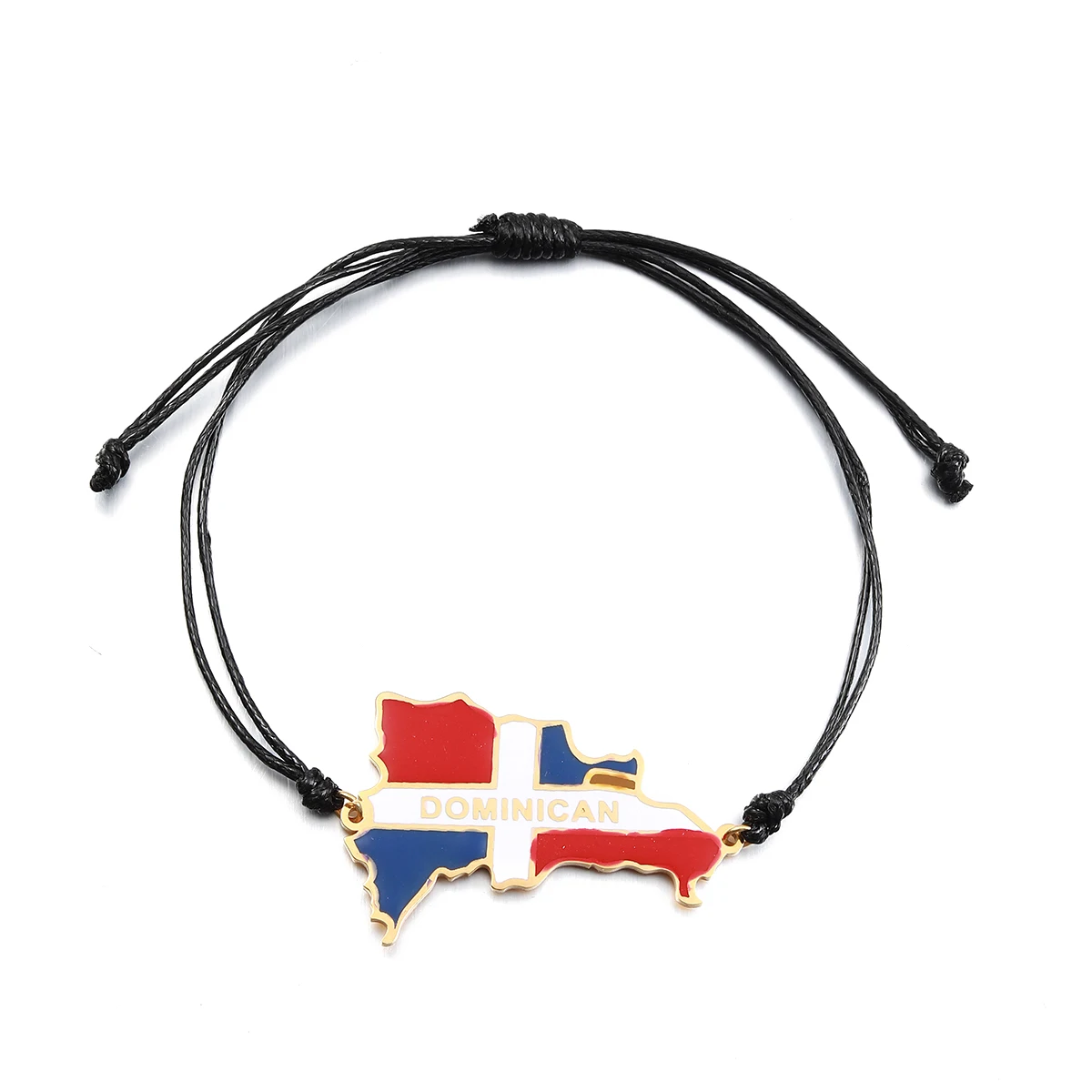 Dominican Map Flag Bracelet Dominicans Country Jewelry 3