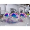 Giant Inflatable Mirror Ball Durable Floating Sphere Giant Inflatable Mirror Balloon For Disco Party Wedding Event Decoration 6