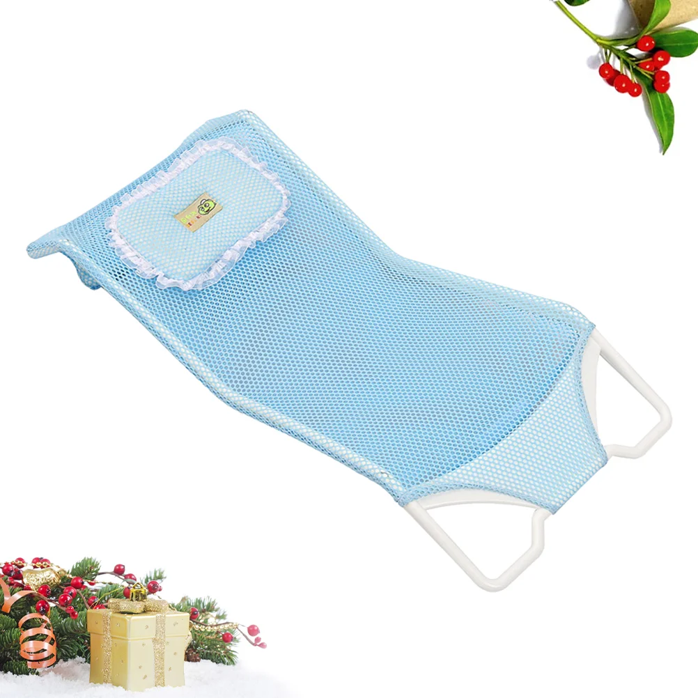 Newborn Infant Safety Anti-slip Security Bath Pad baby bath support pad baby bath seat Baby Shower Bath Tub Seat Support Pink