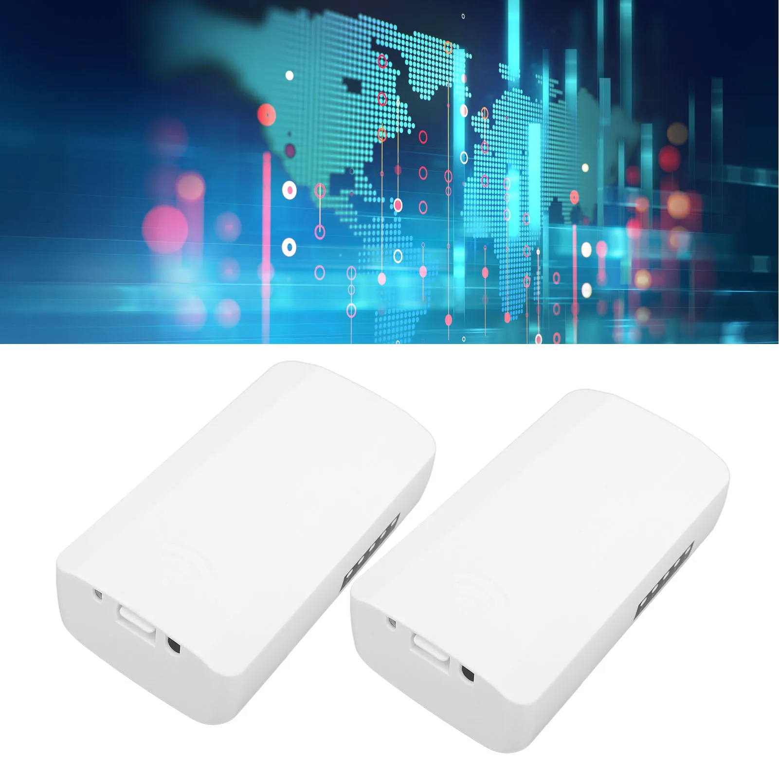 야외 무선 브리지 2.4G 무선 브리지 300Mbps 500m 장거리 포인트 투 포인..