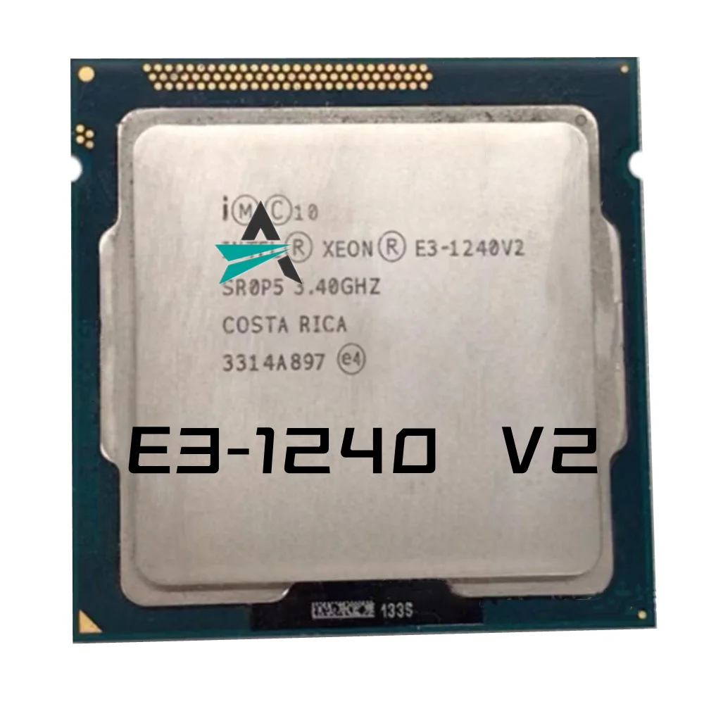 Processore Intel Xeon E3-1245 V2 In Scatola - 3.4GHz, 8MB Cache, Grafica Integrata