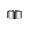 Silver Metal Ashtray for Cigarette Windproof Stainless Steel Ash Tray 5