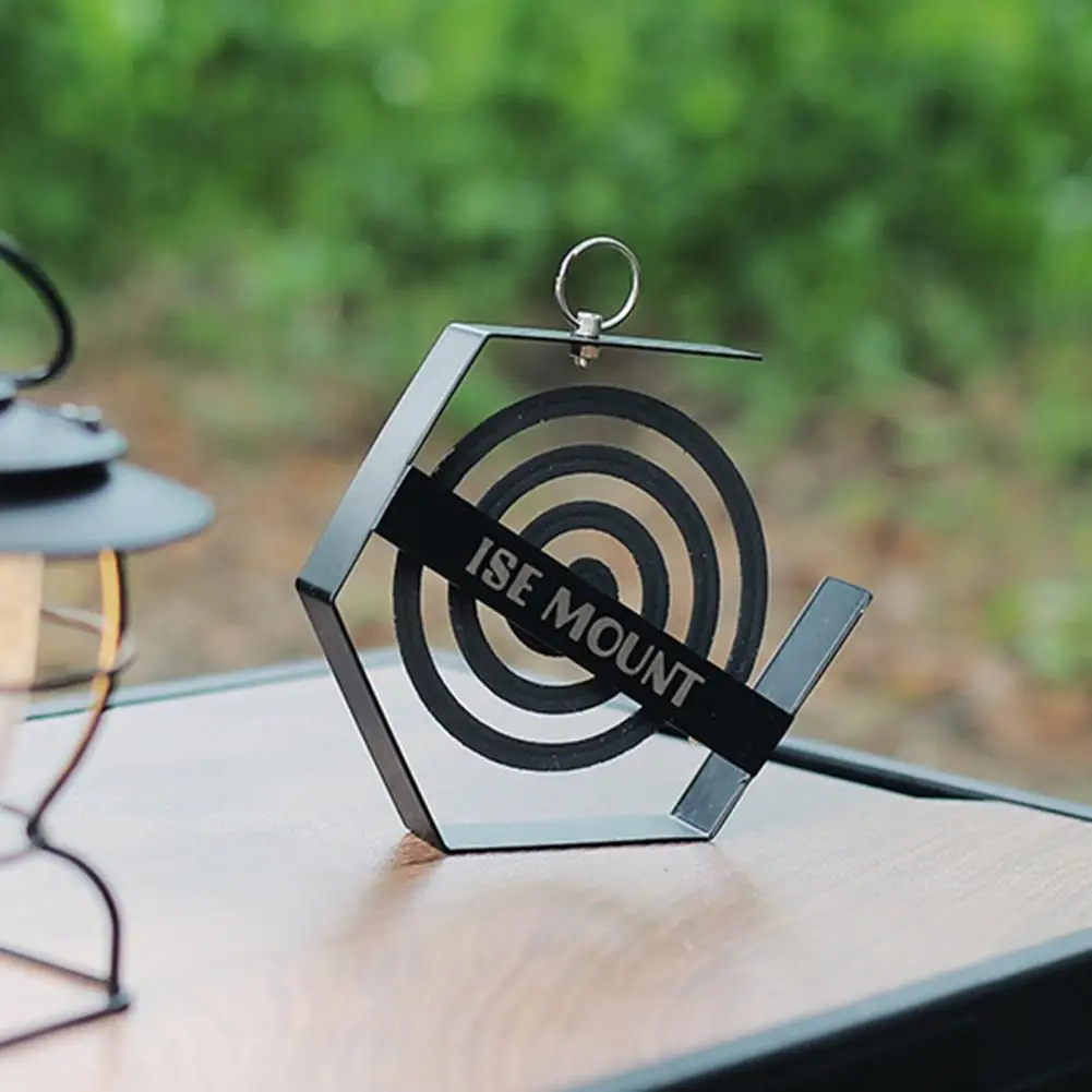 

Наружный держатель для комаров, шестигранный держатель для комаров, термостойкий многоразовый уличный держатель для спирали, легко для A