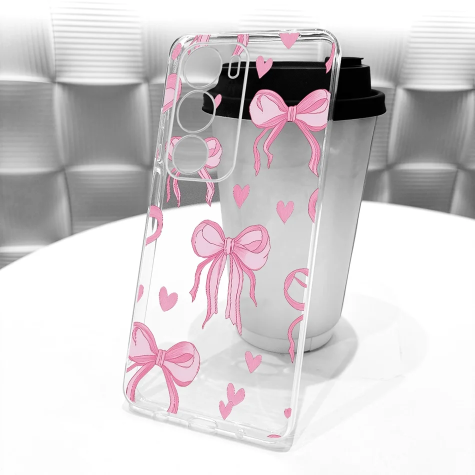 Transparent TPU Soft Silicone Phone Case - New Simple Style