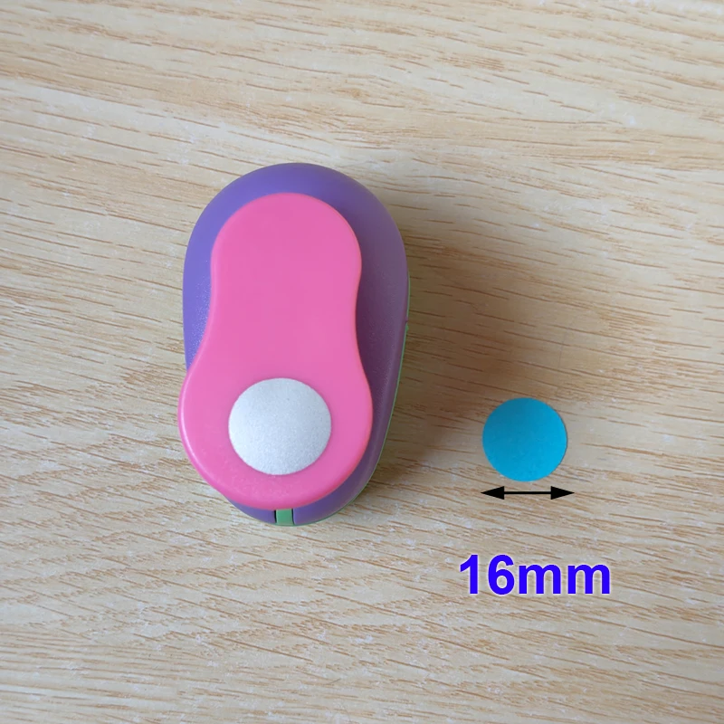 6 Piece Circle Punch Set - 3", 2", 1.5", 1", 5/8", 5/16" Round Paper Cutters